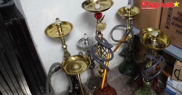 Phát hiện quán karaoke chứa shisha không rõ nguồn gốc