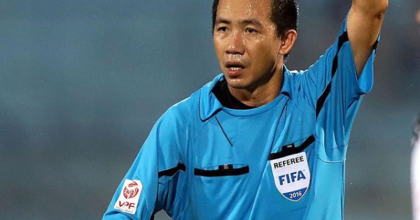 Trọng tài Đức Vũ bị treo còi vì 