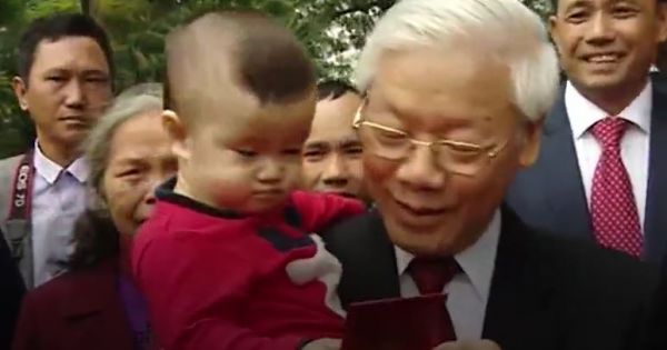 Tổng Bí thư Nguyễn Phú Trọng thăm, chúc Tết TP Hà Nội