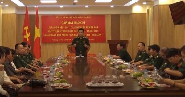 Bộ Tư lệnh Biên phòng gặp gỡ báo chí năm 2017