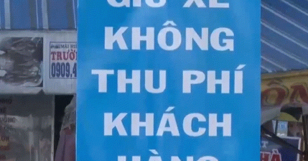 Giữ xe miễn phí, tin vui cho các bà nội trợ