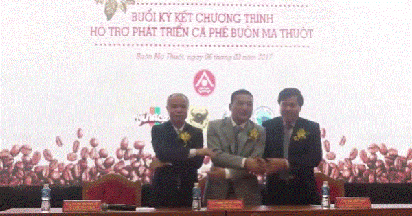 Công bố Chương trình Hỗ trợ phát triển cà phê Buôn Ma Thuột 2017