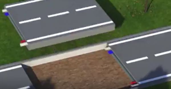 Đường nhựa thông minh được làm từ nhựa tái chế