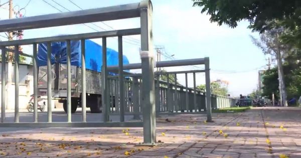 Hiệu quả từ việc lắp đặt rào sắt trên đường An Dương Vương