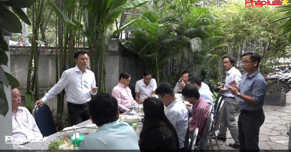 Giám đốc Sở GTVT trao đổi với báo chí về tình trạng lấn chiếm lòng lề đường