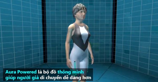 Bộ đồ thông minh giúp tăng sức mạnh cho người già
