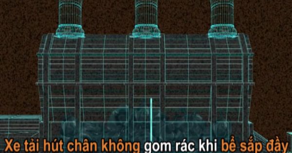 Hệ thống ngầm có thể gom rác của cả một thành phố