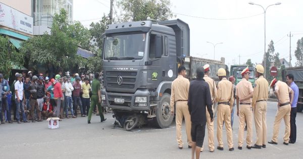 Đà Nẵng: Bị cuốn vào gầm xe tải, một phụ nữ tử vong