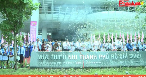 Khánh thành Nhà thiếu nhi TPHCM