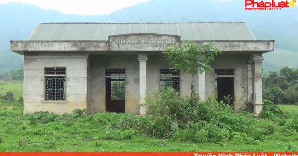 Hoang tàn dự án tái định cư 83 tỷ ở Nghệ An