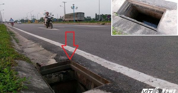 Hàng loạt “hố tử thần” rình rập trên con đường nghìn tỷ vừa thông xe