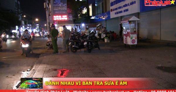 Đánh nhau vì bán trà sữa ế ẩm