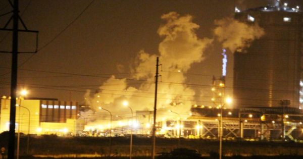 Nổ thiết bị lọc bụi lò vôi ở Formosa