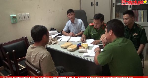 Bắt đối tượng chuyển 21.000 viên ma túy từ Lào về Việt Nam