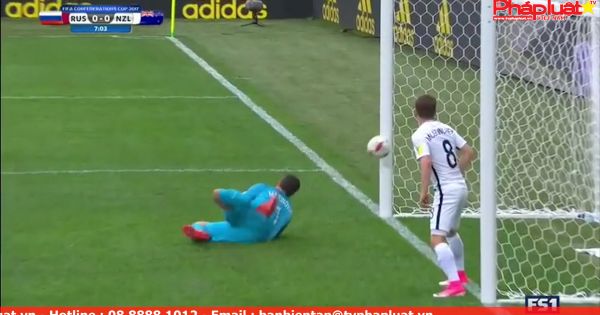 Nga khai cuộc Confederations Cup 2017, mạnh mẽ đánh bại New Zealand