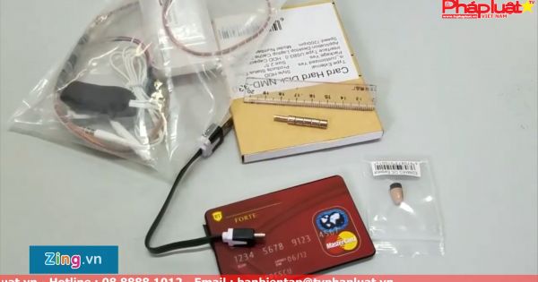 Thí sinh thi THPT quốc gia dùng thiết bị công nghệ cao để gian lận