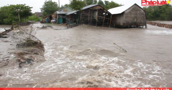 Đê mới làm xong, lại vỡ, đe dọa sinh mạng và tài sản người dân