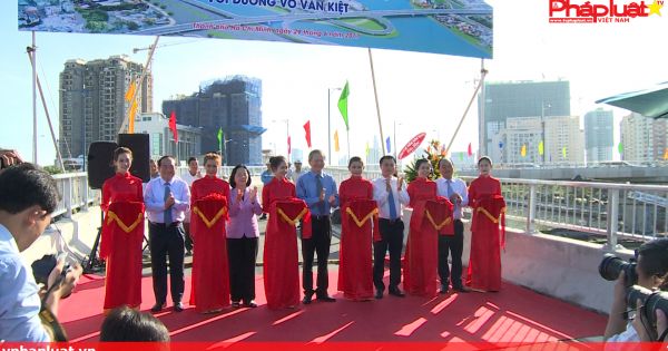 Thông xe 2 nhánh cầu N1 và N2 kết nối giữa cầu Nguyễn Văn Cừ và đường Võ Văn Kiệt