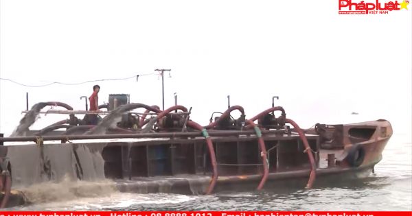 TPHCM ngăn chặn nạn khai thác cát trái phép tại Cần Giờ