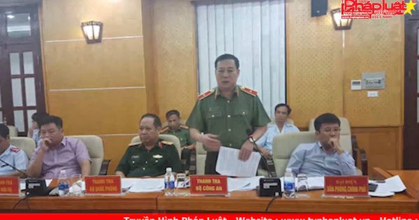 Thiếu tướng Bộ Công an: 