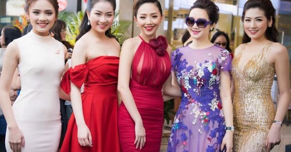 Giáng My trẻ đẹp, gợi cảm lấn át hoa hậu Thu Thảo, Tú Anh