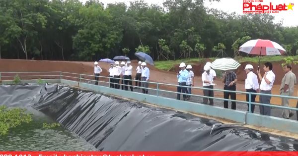 Nghi án Cty Thiên Phước có thể gây ô nhiễm hồ Đá Đen: Lãnh đạo tỉnh BRVT thị sát nhà máy xử lý chất thải