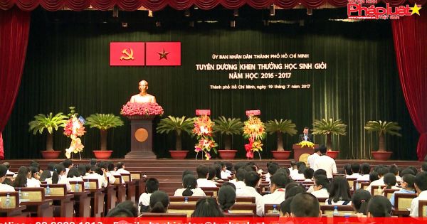 TP.HCM tuyên dương 477 học sinh giỏi tiêu biểu