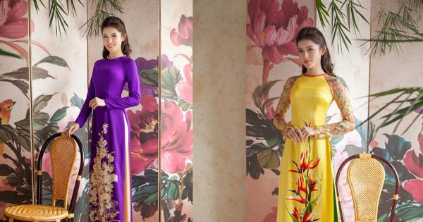 Á hậu Huyền My đẹp đến ngẩn ngơ trong tà áo dài