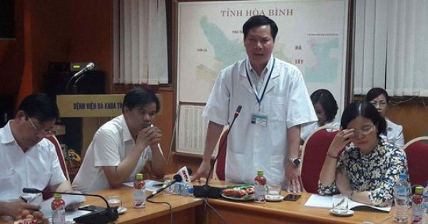 Vụ lọc thận 8 người chết: Giám đốc BV tỉnh Hòa Bình xin từ chức