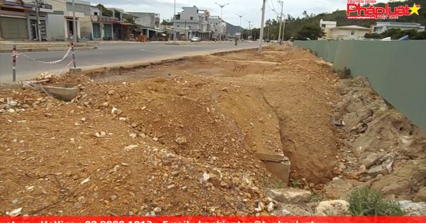 Bình Định: Tiến độ thi công quốc lộ 1D ì ạch