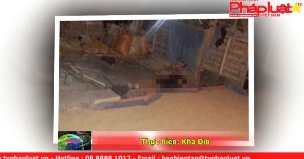 2 vợ chồng chết trong lán trại với nhiều vết thương