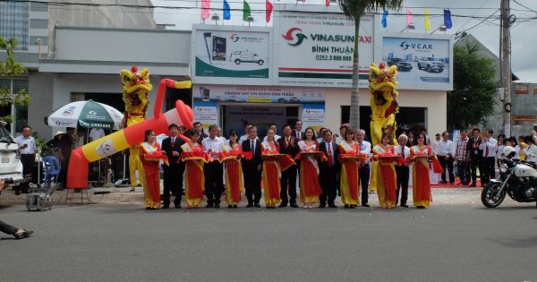 Khai trương chi nhánh Taxi Vinasun Bình Thuận