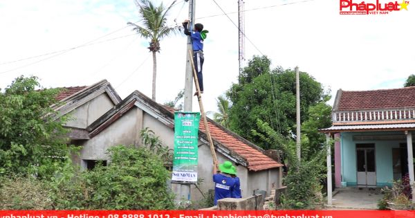 Thanh niên tình nguyện đem ánh sáng đường quê cho Phú Yên