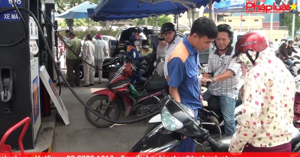 Dán tem chống gian lận xăng dầu