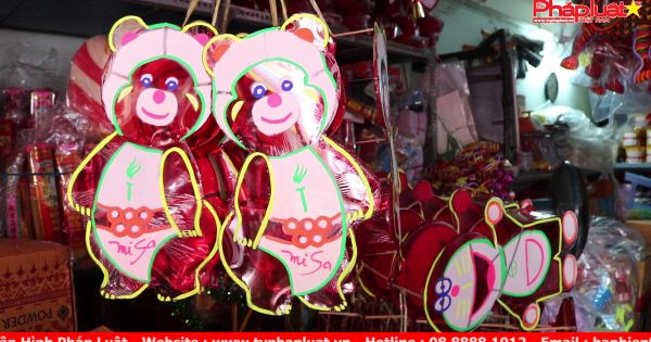 Đèn lồng Trung Thu bắt đầu xuống phố Sài Gòn