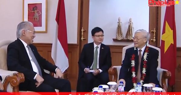 Tổng thống Indonesia tổ chức trọng thể lễ đón Tổng Bí Thư