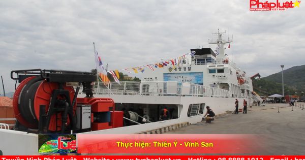 Tàu Lực lượng Bảo vệ bờ biển Hàn Quốc thăm Đà Nẵng