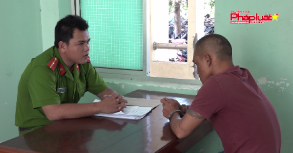 Bình Thuận: Thanh niên ngáo đá dùng vũ khí tự tạo chống người thi hành công vụ.