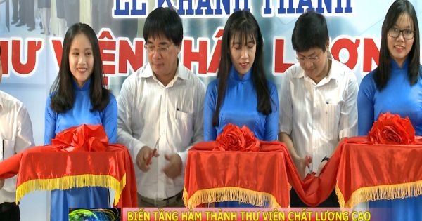 Biến tầng hầm thành thư viện chất lượng cao cho sinh viên