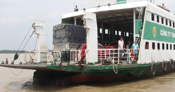 Phà Bình Khánh nằm trong danh mục đầu tư cấp bách