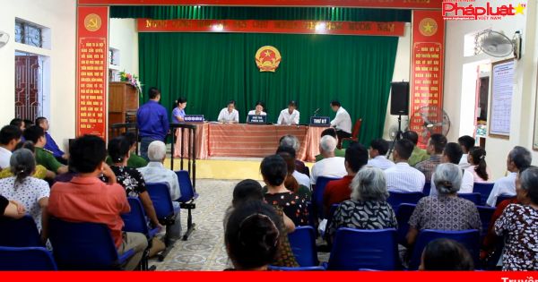 Xét xử lưu động 5 vụ án hình sự