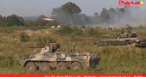 Nga tập trận rầm rộ ở Kaliningrad