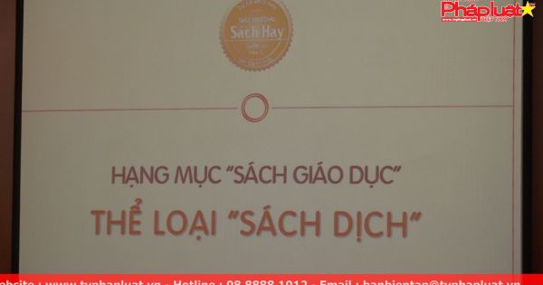 Lễ công bố Giải Sách Hay năm 2017