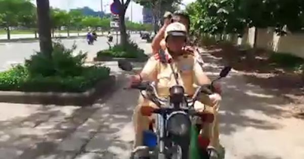 CSGT có được quyền ngồi trong ô tô hay hóa trang để bắn tốc độ ?