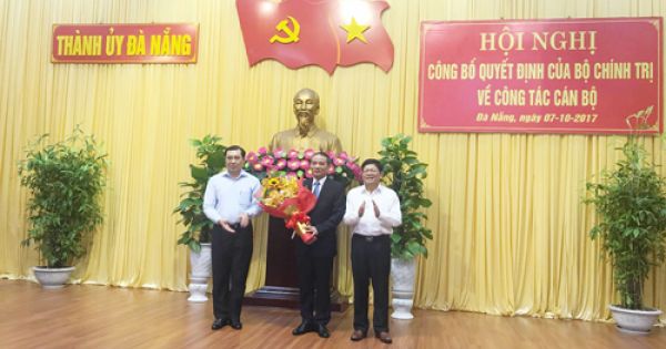 Ông Trương Quang Nghĩa làm Bí thư Thành ủy Đà Nẵng