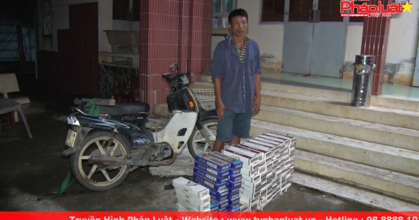 Bến Tre: Công an xã bắt trên 1.000 gói thuốc lá nhập lậu