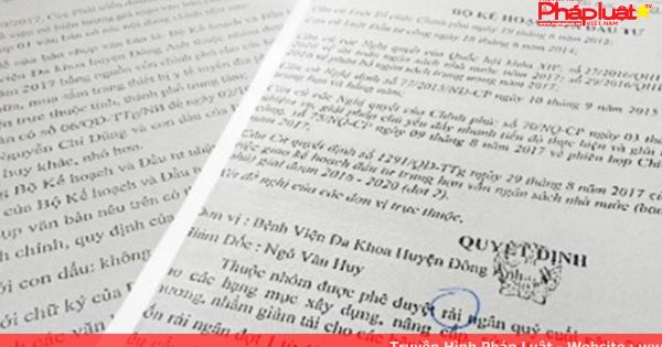 Giả mạo văn bản Bộ Kế hoạch - Đầu tư