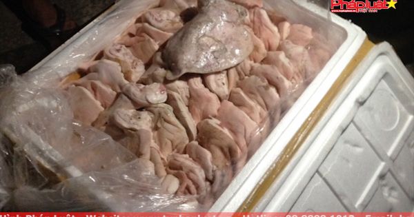 Thanh Hóa: Bắt giữ 1 tấn thực phẩm bẩn