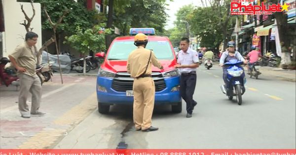 Bức xúc xe ô tô đi vào đường cấm trong nội đô TP.Quảng Ngãi