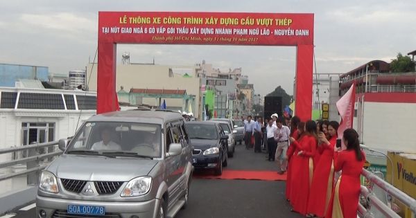 TPHCM: Thông xe nhánh cầu vượt ngã 6 Gò Vấp nhằm giải tỏa “điểm đen” kẹt xe